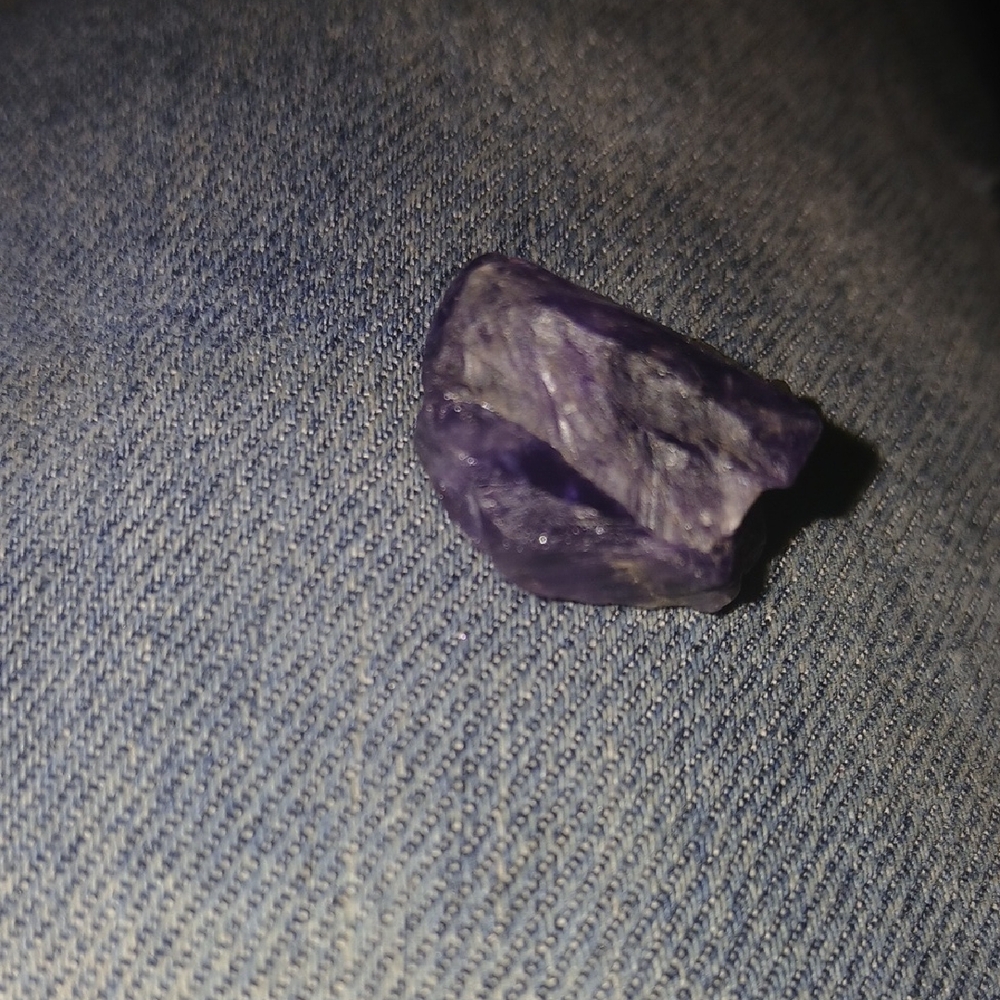 Men’s Purple Natural Stone Accent for Jewelry